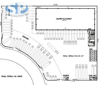 industrial em Avenida Novo Brasil, Cidade Industrial Satélite de São Paulo - Guarulhos - SP