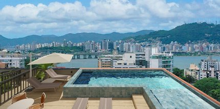 apartment em Rua Pascoal Simone, Coqueiros - Florianópolis - SC