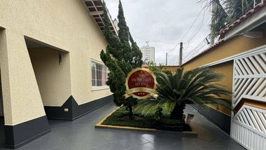 house em Rua dos Girassóis, Flórida - Praia Grande - SP