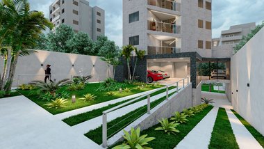 apartment em Rua Zenite, Caiçara-Adelaide - Belo Horizonte - MG