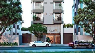 apartment em Rua Campos Sales, Zona 07 - Maringá - PR