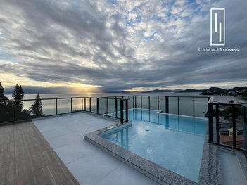 apartment em Estrada Haroldo Soares Glavan, Cacupé - Florianópolis - SC