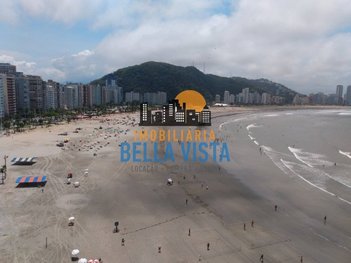 apartment em Alameda Paulo Gonçalves, Ilha Porchat - São Vicente - SP