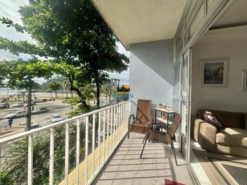 apartment em Rua Saldanha da Gama, Itararé - São Vicente - SP