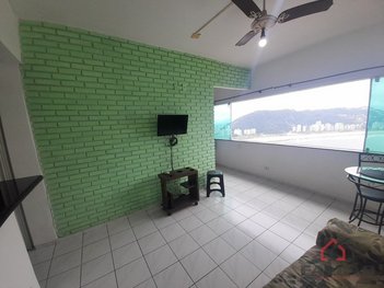 apartment em Alameda Ari Barroso, Ilha Porchat - São Vicente - SP