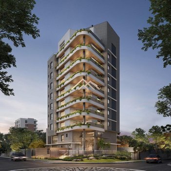apartment em Rua Barão de Guaraúna, Alto da Glória - Curitiba - PR