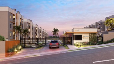 apartment em Rua Bartholomeu Lopes, Conjunto Habitacional Jamile Dequech - Londrina - PR