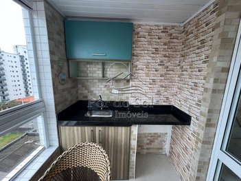 apartment em Rua Copacabana, Guilhermina - Praia Grande - SP