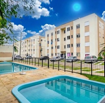 apartment em Estrada dos Capistranos, Jardim Betânia - Cachoeirinha - RS