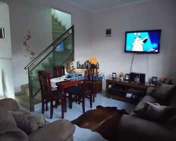 house em Rua Bento Viana, Parque Bitaru - São Vicente - SP