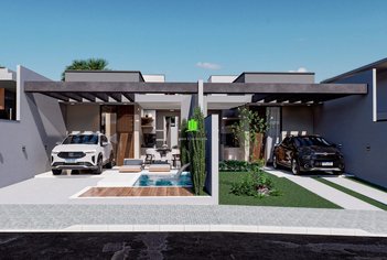 house em Alameda dos Vinháticos, Residencial Visão - Lagoa Santa - MG