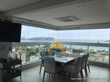 apartment em Rua Eduardo Rizk, Enseada - Guarujá - SP