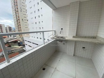 apartment em Rua Pero Vaz de Caminha, Aviação - Praia Grande - SP