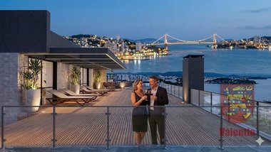 apartment em Rua da Concórdia, Balneário - Florianópolis - SC