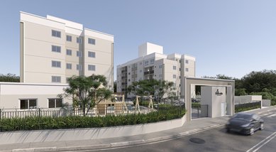 apartment em Alfredo José do Amorim, Nossa Senhora do Rosário - São José - SC