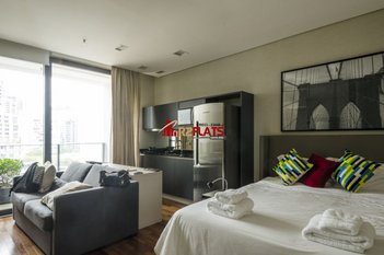 apartment em Rua Elvira Ferraz, Vila Olímpia - São Paulo - SP