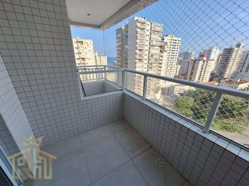 apartment em Rua Pero Vaz de Caminha, Aviação - Praia Grande - SP