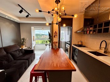 apartment em Rua João Bernadino da Rosa, Pedra Branca - Palhoça - SC