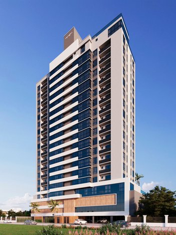 apartment em Rua Antônio Ângelo de Santana, Centro - Balneário Piçarras - SC