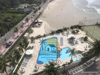 apartment em Avenida Marechal Deodoro da Fonseca, Pitangueiras - Guarujá - SP