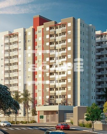apartment em Rua 1A VS, Vilas do Sobrado - Rio Claro - SP