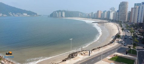 apartment em Avenida Antônio Rodrigues, Centro - São Vicente - SP