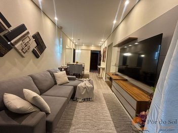 apartment em Rua Colômbia, Guilhermina - Praia Grande - SP