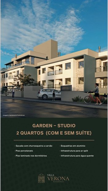 apartment em Leonel Pereira, Cachoeira do Bom Jesus - Florianópolis - SC