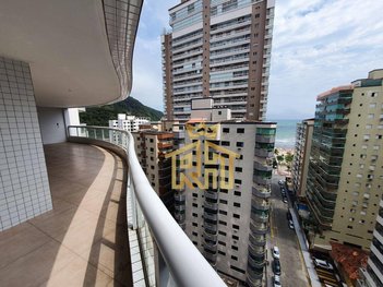 apartment em Rua Brigadeiro Faria Lima, Canto do Forte - Praia Grande - SP