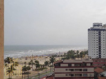 apartment em Rua Affonso Chaves, Ocian - Praia Grande - SP
