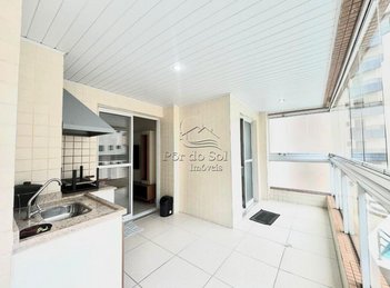 apartment em Avenida Presidente Sarmiento, Tupi - Praia Grande - SP