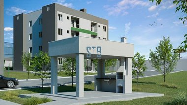 apartment em Rua Ângelo Zanetti, Itaboa - Campo Largo - PR