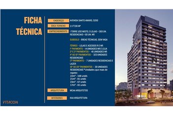 apartment em Avenida Santo Amaro, Santo Amaro - São Paulo - SP
