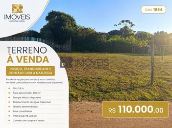 land_lot em Rua Geral, Ribanceira - Imbituba - SC