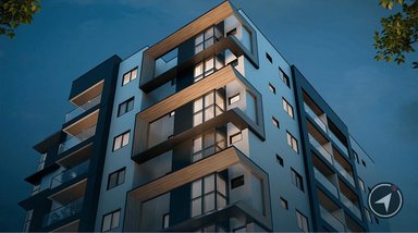 apartment em Rua Amazonas, Água Verde - Curitiba - PR