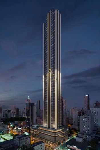 apartment em Avenida do Estado Dalmo Vieira, Centro - Balneário Camboriú - SC