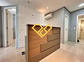 office em Conselheiro Nébias, Boqueirão - Santos - SP