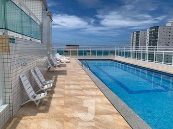 apartment em Avenida Nossa Senhora de Fátima, Caiçara - Praia Grande - SP