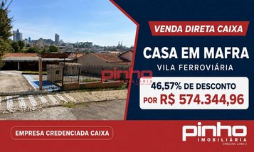 house em Rua Victor Celestino de Oliveira, Vila Ferroviária - Mafra - SC