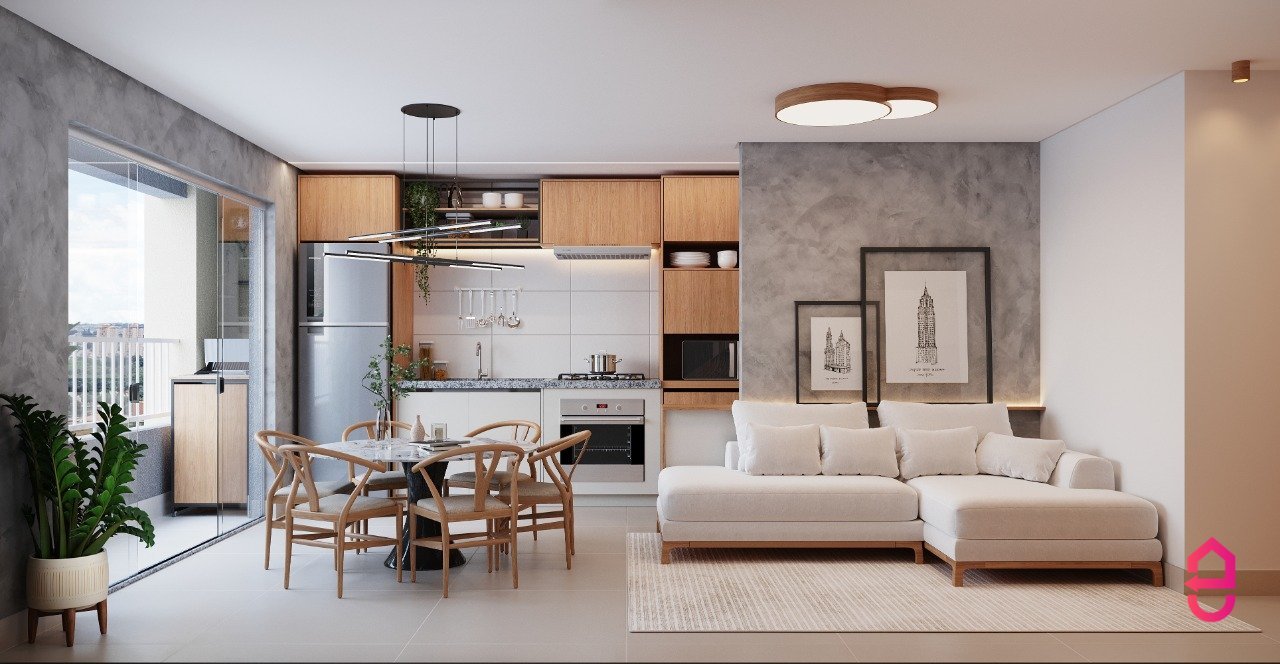 SALA APARTAMENTO 64M²