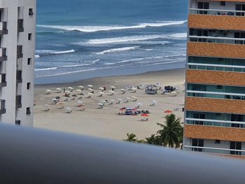 apartment em Rua Luiz Antônio de Andrade Vieira, Boqueirão - Praia Grande - SP