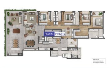 apartment em Rua Manuel da Nóbrega, Paraíso - São Paulo - SP