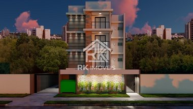 apartment em Rua Jerônimo Mendes dos Santos, Maria Antonieta - Pinhais - PR