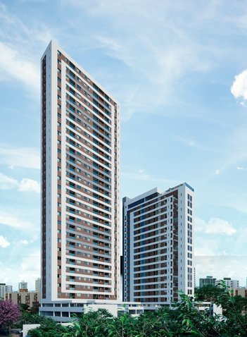 apartment em Rua Real da Torre, Torre - Recife - PE