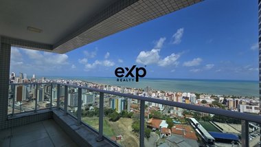 apartment em Avenida João Cirilo da Silva, Altiplano Cabo Branco - João Pessoa - PB