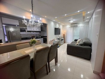 apartment em Rua Colômbia, Guilhermina - Praia Grande - SP