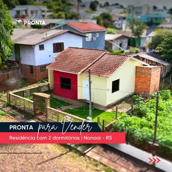 house em Rua Padre Miguel de Cock, Nonoai - Nonoai - RS