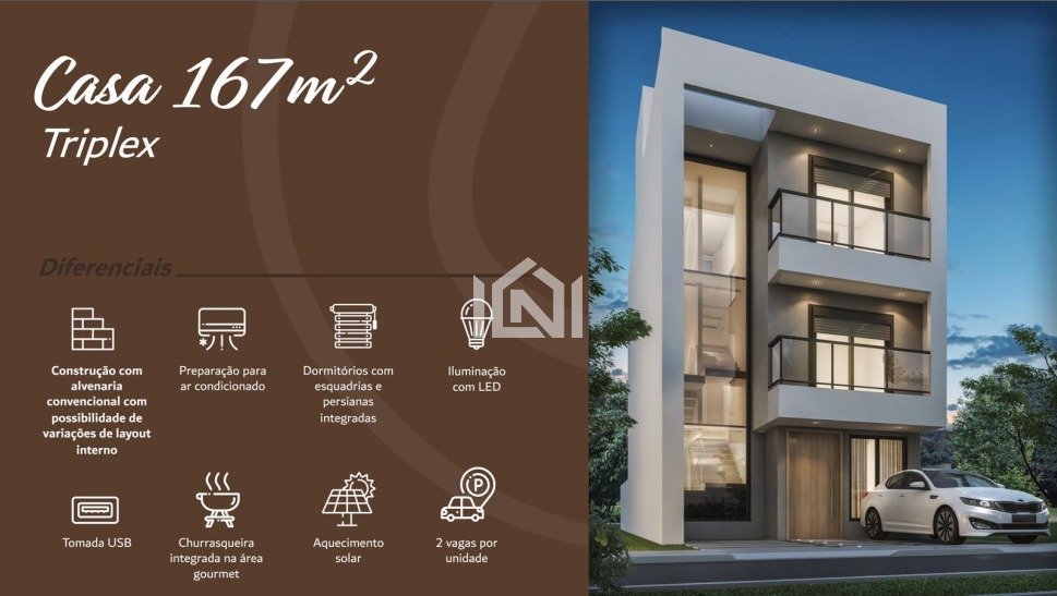 casa triplex condominio Madera