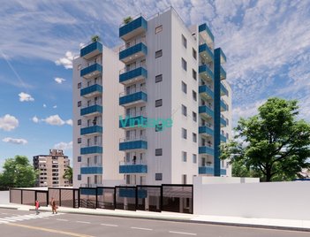 apartment em Rua Marselha, Santa Cruz Industrial - Contagem - MG