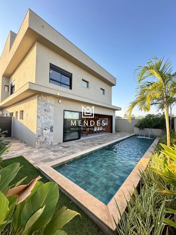 house em Alameda das Alpínias, Condomínio Nova Aliança Premium - Rio Verde - GO